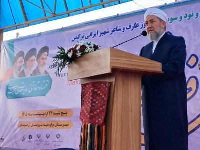 آخوند غراوی: انسجام اسلامی رمز اقتدار جامعه است/ مختومقلی؛ نماد وحدت و همگرایی اقوام
